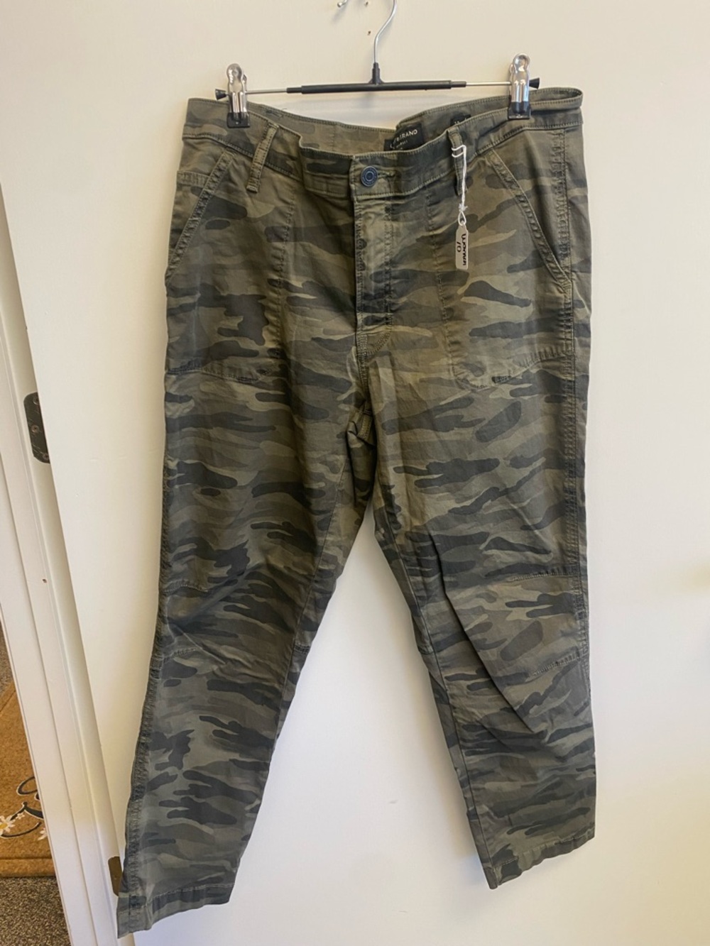 Lucky Brand Men's Camouflage Cargo Pants in Olive/Forest Tones